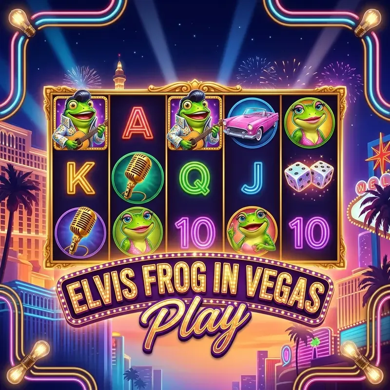 Elvis Frog in Vegas