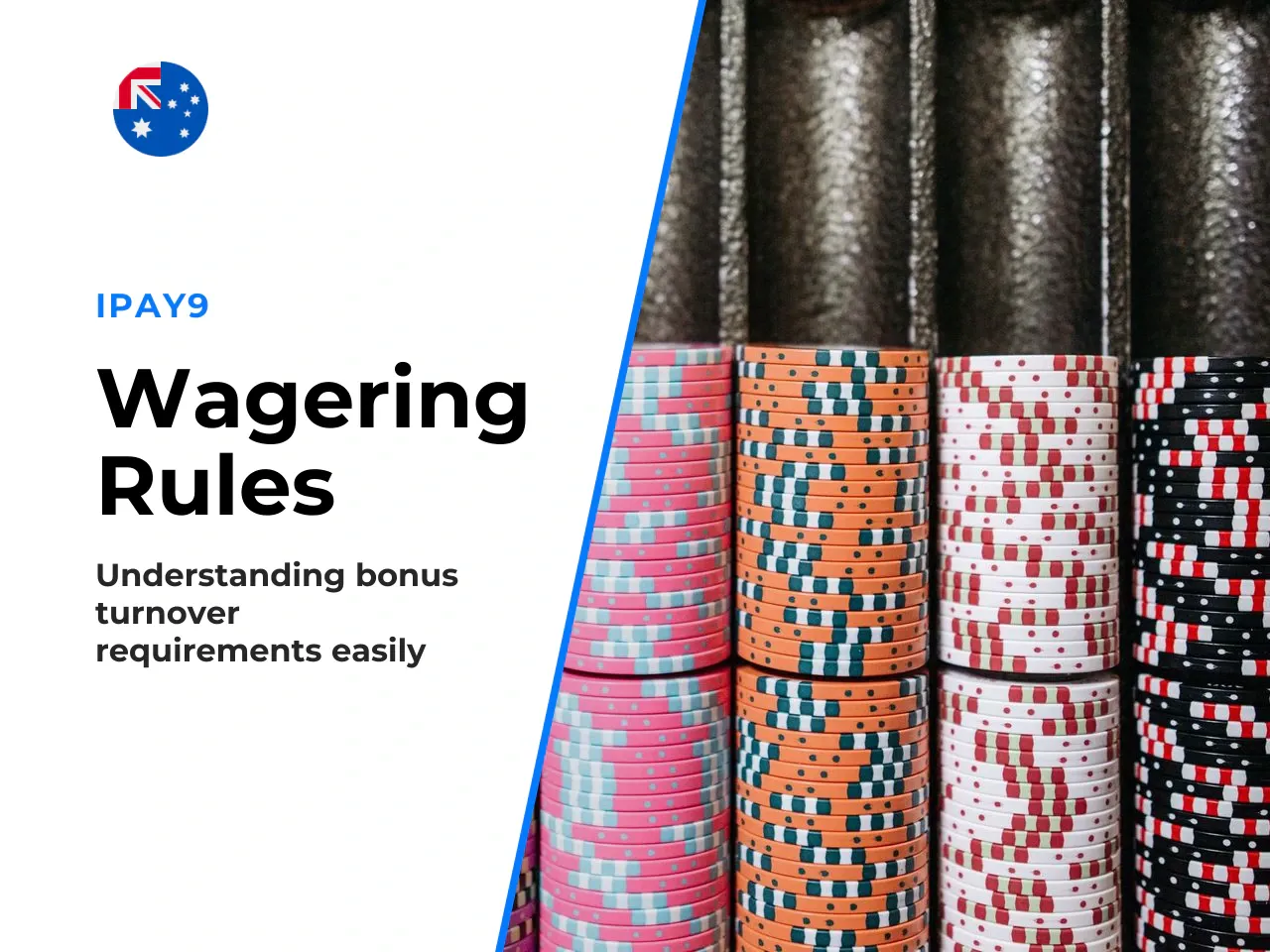 iPay9 wagering requirements and turnover requirement