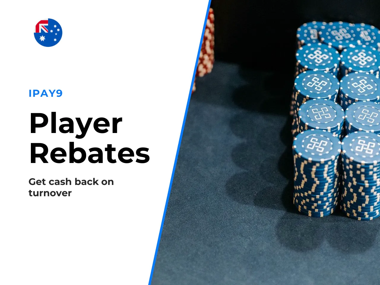 Rebate structure for regular players. iPay9's