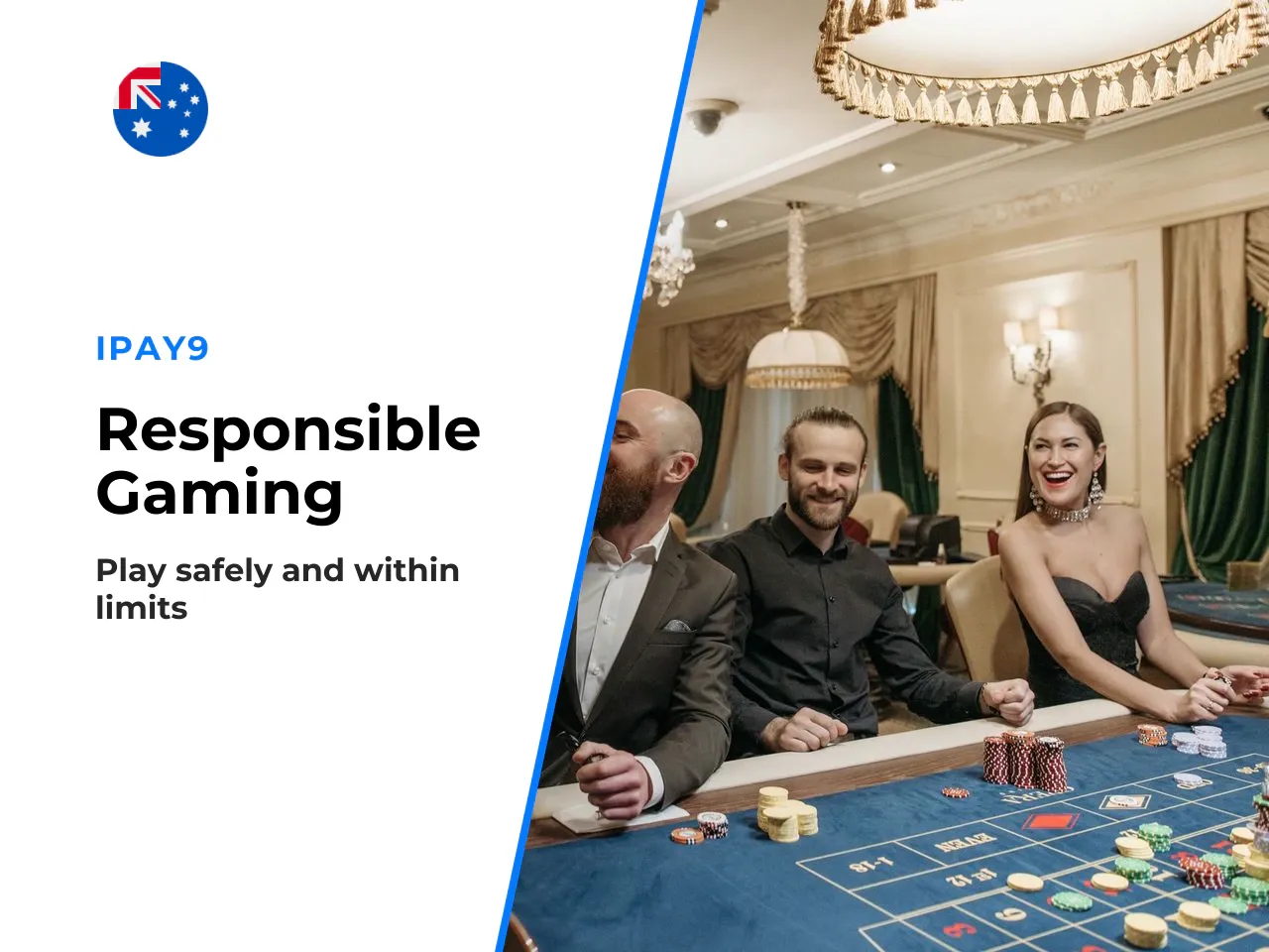 Responsible gambling notice. Gambling involves financial